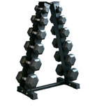 HEX DUMBBELL PACKAGE 5KG-20KG (140KG) + RACK