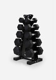 HEX DUMBBELL PACKAGE 5KG-20KG (115KG) + RACK