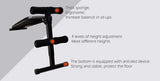 ADJUSTABLE INCLINED SIT UP BENCH