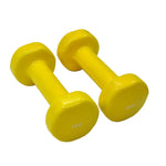 VINYL CAST IRON PVC COATED DUMBBELLS (PAIRS)