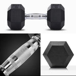 HEX DUMBBELL PACKAGE - 5KG TO 25KG - (285KG)- WITH RACK