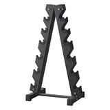 6 TIER A SHAPE DUMBBELL RACK