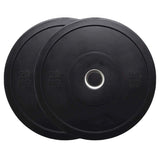 OLYMPIC RUBBER COATED BUMPER PLATES (PAIRS)