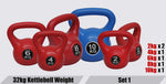 2KG-10KG KETTLEBELL SET - 32KG PACKAGE