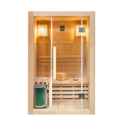 TRADITIONAL STEAM SAUNA 2 PERSON