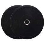 OLYMPIC RUBBER COATED BUMPER PLATES (PAIRS)