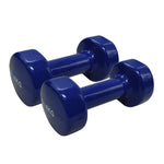 VINYL CAST IRON PVC COATED DUMBBELLS (PAIRS)