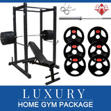 POWER CAGE PACKAGE WEIGHTS, BENCH & BAR