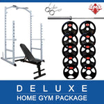 HALF RACK PACKAGE WEIGHTS, BENCH & BAR