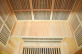 INFRARED SAUNA 3 PERSON FULL GLASS FRONT PANEL