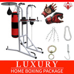 8 IN 1 BOXING PACKAGE PUNCHING  BAG + SPEEDBALLS + GLOVES