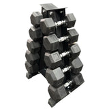 HEX DUMBBELL PACKAGE - 5KG TO 20KG - (115KG) - WITH RACK