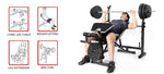 MULTIFUNCTION ADJUSTABLE BENCH PRESS 9 IN 1