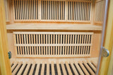 INFRARED SAUNA 3 PERSON FULL GLASS FRONT PANEL