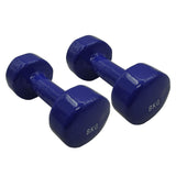 VINYL CAST IRON PVC COATED DUMBBELLS (PAIRS)