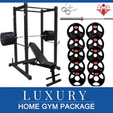 POWER CAGE PACKAGE WEIGHTS, BENCH & BAR