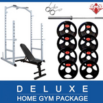 HALF RACK PACKAGE WEIGHTS, BENCH & BAR