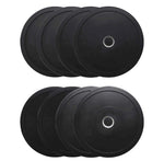 OLYMPIC RUBBER COATED BUMPER PLATES (PAIRS)