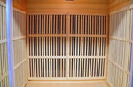 INFRARED SAUNA 2 PERSON FULL GLASS FRONT PANEL