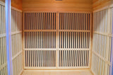 INFRARED SAUNA 2 PERSON FULL GLASS FRONT PANEL