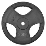 STANDARD RUBBER COATED WEIGHT PLATES